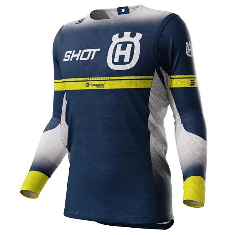 Shot Aerolite LE Husqvarna Blue джерси