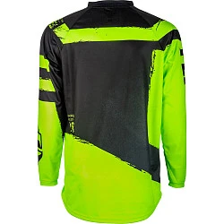 Fly Racing F-16 2018 джерси подростковая, черно-желтый