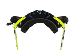 Leatt Velocity 6.5 Roll-Off Ink/White/Yellow / Clear мотоочки, двойная линза