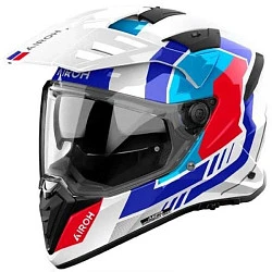 Airoh Bandit Horn White шлем эндуро