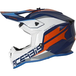 Acerbis Linear Blue/White шлем внедорожный