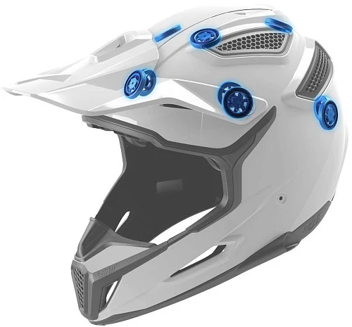 Leatt GPX 6.5 Carbon шлем кроссовый, черный