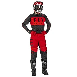 Fly Racing F-16 2022 комплект, красно-черный