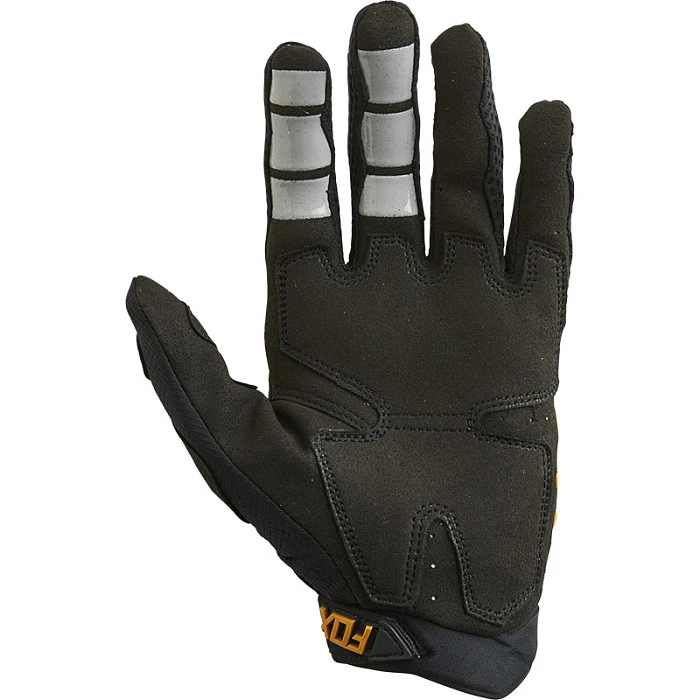 Fox Pawtector Black/Gold мотоперчатки