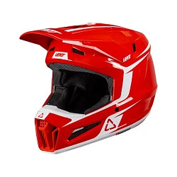 Leatt Kit Moto 3.5 V26 Red шлем кроссовый + Vizion 3.5 мотоочки