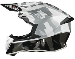 Airoh Twist 2.0 Frame Grey Gloss шлем внедорожный