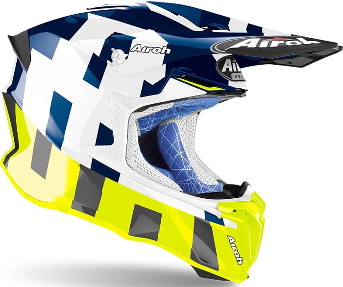 Airoh Twist 2.0 Frame Blue шлем внедорожный, синий