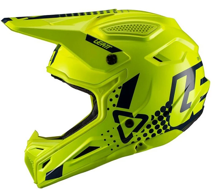 Leatt GPX 4.5 Lime шлем кроссовый