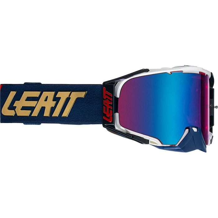 Leatt Velocity 6.5 Iriz Royal Blue UC 26% мотоочки, двойная линза