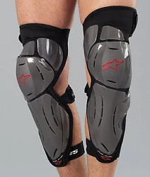 Alpinestars Bionic SX наколенники, серебристый