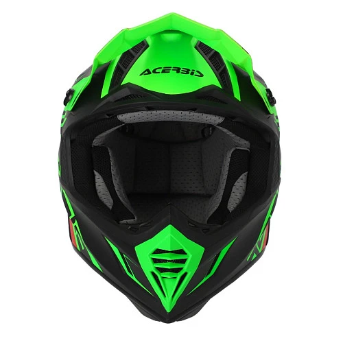 Acerbis X-Track 22-06 Fluo-Green/Black шлем внедорожный, зелено-черный