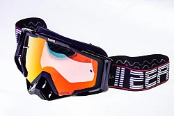 IIZERO Black Mirror Orange Lens мотоочки