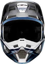 Fox Racing V1 Motif 2019 Youth Blue/Grey шлем подростковый