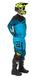 Fly Racing F-16 2019 комплект, сине-черно-желтый