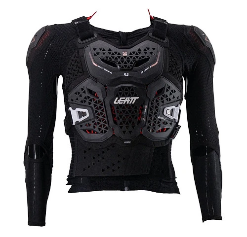 Leatt Body Protector 4.5 Hybrid Black моточерепаха женская, черный