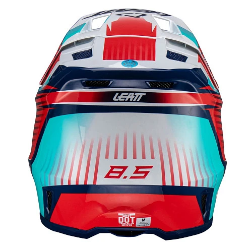 Leatt Kit Moto 8.5 V23 Royal шлем кроссовый + Velocity 5.5 мотоочки