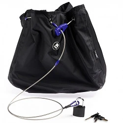 PacSafe C25L сумка с тросом, черный