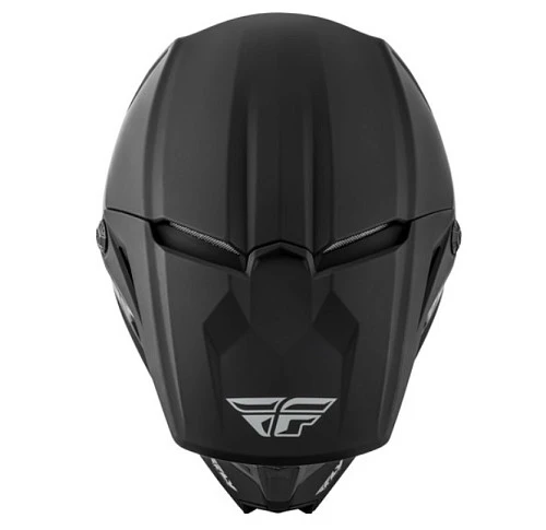 Fly Racing Kinetic Solid шлем кроссовый, черный матовый