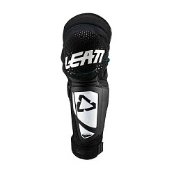 Leatt 3DF Hybrid Ext наколенники, бело-черный