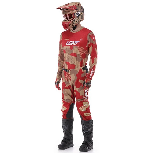 Leatt Moto 5.5 I.K.S / UltraWeld 2024 RubyStone комплект