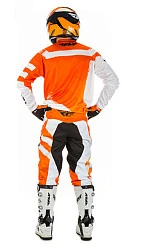 Fly Racing F-16 2018 комплект, оранжево-белый