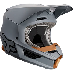 Fox Racing V1 Matte 2019 шлем кроссовый, серый