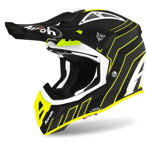 Airoh Aviator Ace Art Black Matt шлем внедорожный, черный матовый