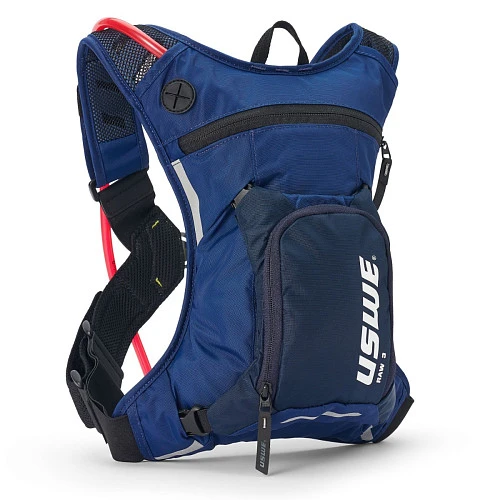 USWE Raw 3L Dirt Biking Hydration Pack (2L) Factory Blue рюкзак-гидропак, синий
