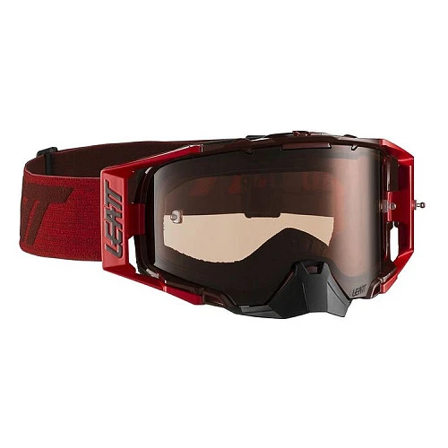 Leatt Velocity 6.5 Ruby / Red Rose UC мотоочки, двойная линза