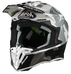 Airoh Twist 2.0 Frame Grey Gloss шлем внедорожный