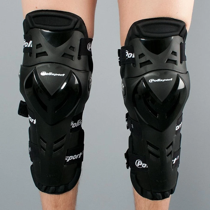 Polisport наколенники, черный