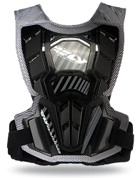 Fly Racing Pivotal Youth панцирь без плеч детский, черный
