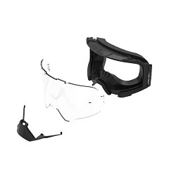 Leatt Velocity 4.5 White / Clear 83% мотоочки, двойная линза