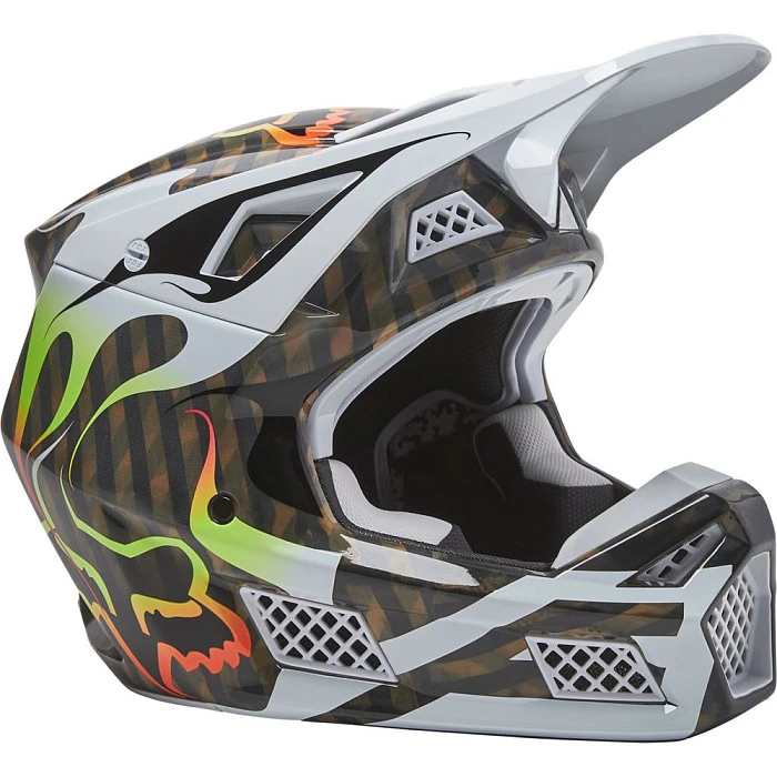 Fox Racing V3 RS 2022 Fahren Mul шлем кроссовый