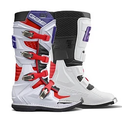 Gaerne GXJ White/Red/Purple мотоботы кроссовые детские/женские