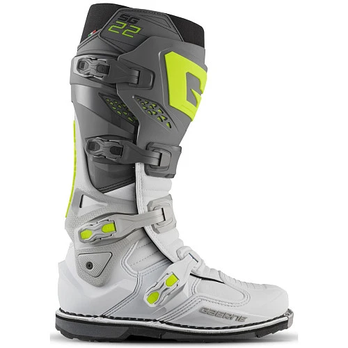 Gaerne SG22 Anthracite/White/Grey мотоботы кроссовые