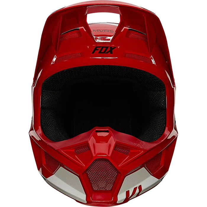 Fox Racing V1 Revn Flame Red шлем кроссовый