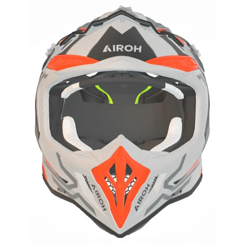 Airoh Aviator Ace 2 Ground Orange Matt шлем внедорожный, оранжевый матовый