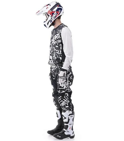 Leatt 3.5 Ride Kit 2024 White комплект мотоштаны + джерси, белый