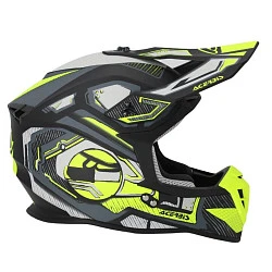 Acerbis Linear 22-06 Black/Fluo-Yellow шлем внедорожный