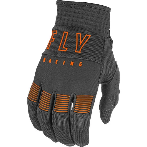 Fly Racing F-16 2021 мотоперчатки детские, серо-оранжевый