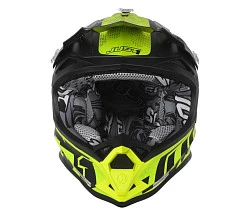 Just1 J32 Pro Swat Camo Yellow Fluo шлем детский, желто-черный