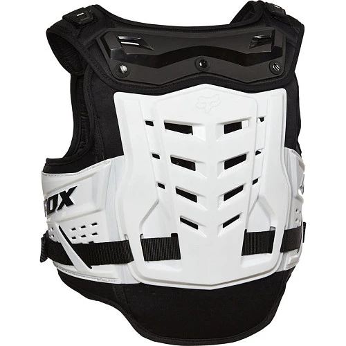 Fox Raptor Proframe LC Youth панцирь без плеч подростковый, черно-белый