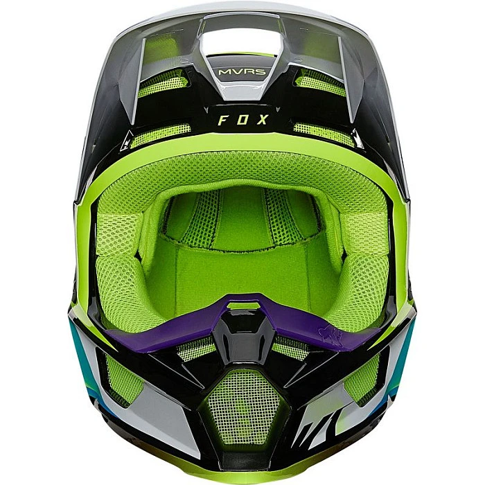 Fox Racing V1 Tro Aqua шлем кроссовый