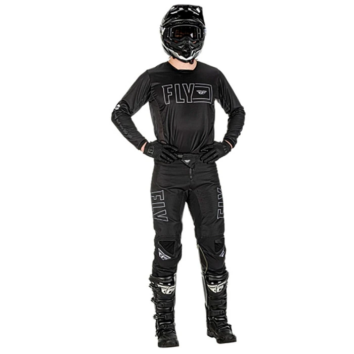 Fly Racing Kinetic Fuel комплект, черно-белый