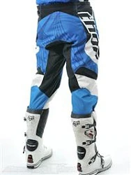 Thor Phase Spiral мотоштаны, сине-черный