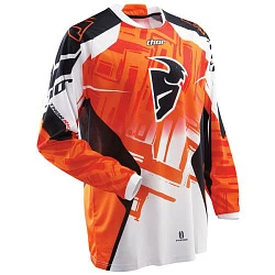 Thor Phase Slab джерси, бело-оранжевый