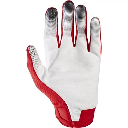 Fox Airline Seca 2017 мотоперчатки, красно-белый