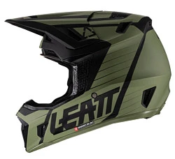 Leatt Kit Moto 7.5 V22 Cactus шлем кроссовый + Velocity 4.5 мотоочки