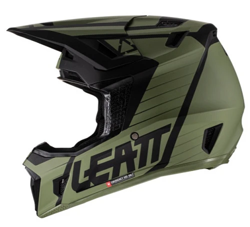 Leatt Kit Moto 7.5 V22 Cactus шлем кроссовый + Velocity 4.5 мотоочки